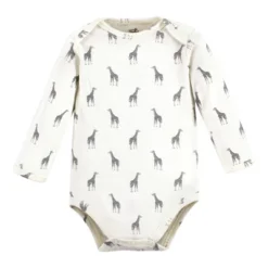 Touched By Nature Organic Cotton Long-Sleeve Bodysuits, Neutral Safari -Baby GUEST 7a3d3f24 b290 4e64 9b40 036b9070c50f