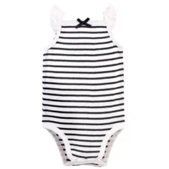 Touched By Nature Baby Girl Organic Cotton Bodysuits 5pk, Fruit