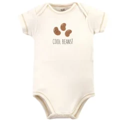 Touched By Nature Organic Cotton Bodysuits 5pk, Taco