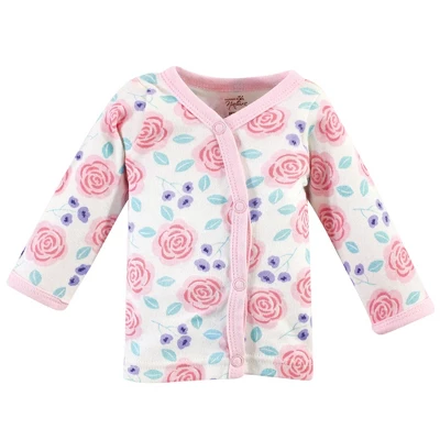 Touched By Nature Baby Girl Organic Cotton Preemie Layette 4pc Set, Pink Rose, Preemie 1 Touched By Nature Baby Girl Organic Cotton Preemie Layette 4pc Set, Pink Rose, Preemie