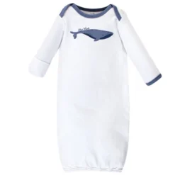 Touched By Nature Infant Boy Organic Cotton Gowns, Blue Whale, Preemie/Newborn 5 Touched By Nature Infant Boy Organic Cotton Gowns, Blue Whale, Preemie/Newborn -Baby GUEST 83eaa715 9c3f 4df5 a4ea 5bf0dfa5f7fb