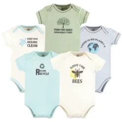 Touched By Nature Organic Cotton Bodysuits, Planet B -Baby GUEST 84cc69f5 d5b2 4ed5 a890 519b7ed63ab3