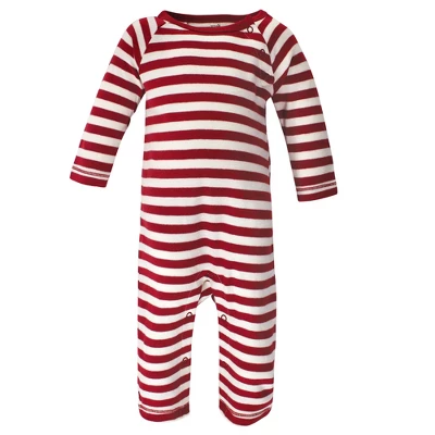Touched By Nature Baby Girl Organic Cotton Coveralls 3pk, Berry Branch 2 Touched By Nature Baby Girl Organic Cotton Coveralls 3pk, Berry Branch - Image 2