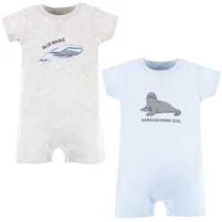 Touched By Nature Unisex Baby Organic Cotton Rompers, Endangered Seal 7 Touched By Nature Unisex Baby Organic Cotton Rompers, Endangered Seal -Baby GUEST 88e4f2de 96ca 46c1 9ee6 7c10c9948cb7