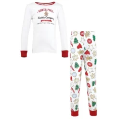 Touched By Nature Infant And Toddler Organic Cotton Tight-Fit Pajama Set, Christmas Cookies -Baby GUEST 89b7dde7 b358 4005 a04e 6d10675bde70