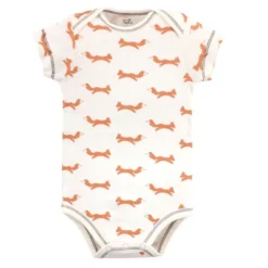 Touched By Nature Baby Boy Organic Cotton Bodysuits 5pk, Fox -Baby GUEST 89c76a38 b260 4922 a64c 80abba8bbebf