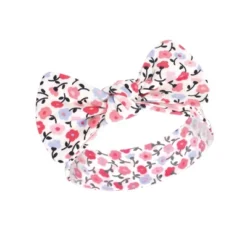 Touched By Nature Baby Girl Organic Cotton Swaddle Blanket And Headband Or Cap, Ditsy Floral, One Size -Baby GUEST 8e6e490b ca04 4e18 a41d 60660292e7b3