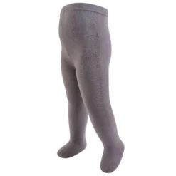 Touched By Nature Baby Girl Organic Cotton Tights, Coral Charcoal -Baby GUEST 928a9458 893c 47b4 ba57 2b36ed7a4d3c
