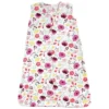 Touched By Nature Baby Girl Organic Cotton Sleeveless Wearable Sleeping Bag, Sack, Blanket, Botanical