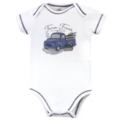 Touched By Nature Baby Boy Organic Cotton Bodysuits 5pk, Truck -Baby GUEST 94c7feb3 a003 420b 8d44 9fa3411cbea7