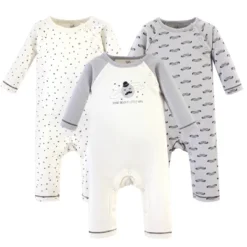 Touched By Nature Baby Boy Organic Cotton Coveralls 3pk, Mr. Moon -Baby GUEST 9e0717ab 4e93 49a1 86ea 07d4017f63f5