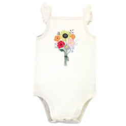 Touched By Nature Baby Girl Organic Cotton Bodysuits 5pk, Flutter Garden -Baby GUEST 9e1ee8f4 0de4 4afa ab9a 570b540862f3