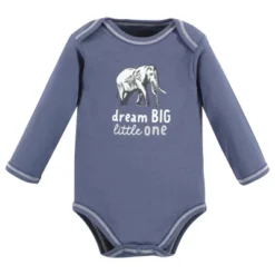 Touched By Nature Infant Boy Organic Cotton Long-Sleeve Bodysuits, Boy Safari -Baby GUEST 9ea6ac9d ec22 46eb aaad 9c627c9b3670