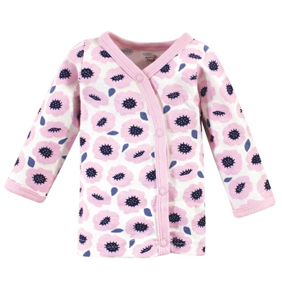 Touched By Nature Baby Girl Organic Cotton Preemie Layette 4pc Set, Blossoms, Preemie 1 Touched By Nature Baby Girl Organic Cotton Preemie Layette 4pc Set, Blossoms, Preemie