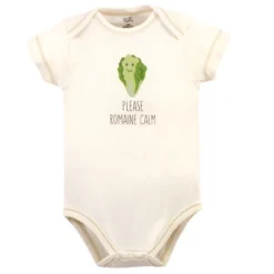 Touched By Nature Organic Cotton Bodysuits 5pk, Mushroom -Baby GUEST a56c682a 71f3 4068 a801 1519b5e36780
