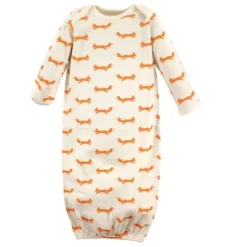 Touched By Nature Baby Boy Organic Cotton Gowns, Fox -Baby GUEST abda4573 3a17 45c7 a4e7 a51b4e4bbfc5