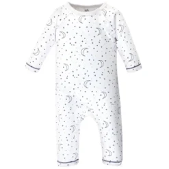 Touched By Nature Baby Boy Organic Cotton Coveralls 3pk, Constellation