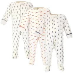 Touched By Nature Baby Organic Cotton Zipper Sleep And Play 3pk, Cactus 7 Touched By Nature Baby Organic Cotton Zipper Sleep And Play 3pk, Cactus -Baby GUEST add715e5 0ea5 40fb 8bcb 85c30d16bdee