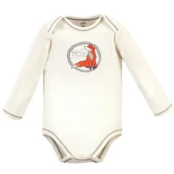 Touched By Nature Baby Boy Organic Cotton Long-Sleeve Bodysuits 5pk, Boho Fox -Baby GUEST af6b42e6 61e5 4b82 9b60 eca8432a56df