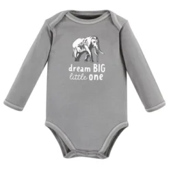 Touched By Nature Organic Cotton Long-Sleeve Bodysuits, Neutral Safari -Baby GUEST b0aa51a0 d4b9 4f79 9903 d7c6025cb27e