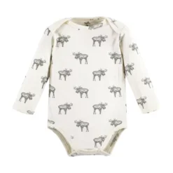 Touched By Nature Infant Boy Organic Cotton Long-Sleeve Bodysuits, Boy Woodland -Baby GUEST b230a48f fc71 4322 8556 9b06ef9eb16c