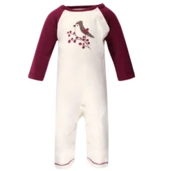 Touched By Nature Baby Girl Organic Cotton Coveralls 3pk, Berry Branch 6 Touched By Nature Baby Girl Organic Cotton Coveralls 3pk, Berry Branch -Baby GUEST b2ead056 ea46 49cd 99ba 904fcd11d04f