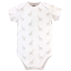 Touched By Nature Organic Cotton Bodysuits 5pk, Little Giraffe -Baby GUEST b3a672d0 288d 49cd 99bf f3ea54511ac6