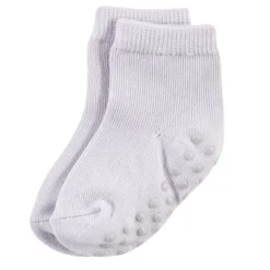 Touched By Nature Baby And Toddler Girl Organic Cotton Socks With Non-Skid Gripper For Fall Resistance, Pink -Baby GUEST b4afe589 c0c9 4e0c a5e0 d50d8c000c67