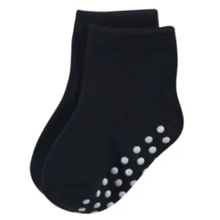 Touched By Nature Baby And Toddler Boy Organic Cotton Socks With Non-Skid Gripper For Fall Resistance, Blue -Baby GUEST b63a82ee 9c2e 4c04 95da 64c306dfded3