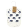 Touched By Nature Infant Boy Organic Cotton Bibs, Classic Safari Animals, One Size