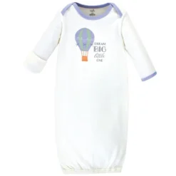 Touched By Nature Baby Boy Organic Cotton Long-Sleeve Gowns 3pk, Hot Air Balloon -Baby GUEST c26fb449 1235 47b3 8ddf f654a66ebe4d