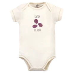 Touched By Nature Organic Cotton Bodysuits 5pk, Muffin -Baby GUEST c43551d4 a0f1 435d 8eb9 457e8fb9fac4