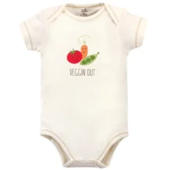 Touched By Nature Organic Cotton Bodysuits 5pk, Mushroom -Baby GUEST c54fe007 6181 4a45 962f 00840e1065e4