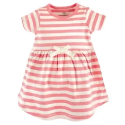 Touched By Nature Baby And Toddler Girl Organic Cotton Short-Sleeve Dresses 2pk, Tulip -Baby GUEST c6d394d6 f43d 4b35 8256 239f65a4fb52