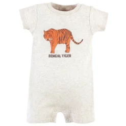 Touched By Nature Unisex Baby Organic Cotton Rompers, Endangered Tiger -Baby GUEST c6eac853 a290 4adc 9d8d e66808c153d5