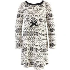 Touched By Nature Big Girls And Youth Organic Cotton Long-Sleeve Dresses 2pk, Buffalo Plaid -Baby GUEST cd1afff2 599c 49c0 b68a f46e3db887ca
