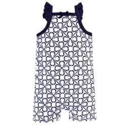 Touched By Nature Baby Girl Organic Cotton Rompers 3pk, Lemon Tree