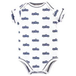 Touched By Nature Baby Boy Organic Cotton Bodysuits 5pk, Truck -Baby GUEST d4a9330f 13a2 4476 b948 8b8f8d30d28d