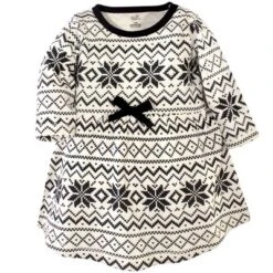 Touched By Nature Big Girls And Youth Organic Cotton Long-Sleeve Dresses 2pk, Buffalo Plaid -Baby GUEST d5c52d08 14d7 49bd bfbc 1e329a409116