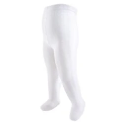 Touched By Nature Baby Girl Organic Cotton Tights, Lt. Pink Black