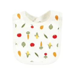 Touched By Nature Unisex Baby Organic Cotton Bibs, Peas And Thank You, One Size -Baby GUEST d66033b9 dc41 4ee7 8a6b 3c410f45032f
