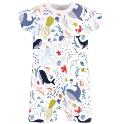 Touched By Nature Unisex Baby Organic Cotton Rompers, Ocean 7 Touched By Nature Unisex Baby Organic Cotton Rompers, Ocean -Baby GUEST d9e3ecc7 e9c8 4933 b786 a4dd4e9cb6a0