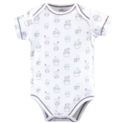Touched By Nature Organic Cotton Bodysuits 5pk, Cactus -Baby GUEST da9d487f feeb 4799 bf3e 7caf9b7ef2ff