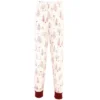 Touched By Nature Baby, Toddler And Kids Unisex Organic Cotton Tight-Fit Pajama Set, Winter Woodland