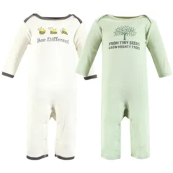 Touched By Nature Organic Cotton Coveralls, Bee Different -Baby GUEST de7b2155 dbbd 4010 890a 62a2b159c4fd