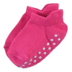 Touched By Nature Baby And Toddler Girl Organic Cotton Socks With Non-Skid Gripper For Fall Resistance, Pink Black 22 Touched By Nature Baby And Toddler Girl Organic Cotton Socks With Non-Skid Gripper For Fall Resistance, Pink Black -Baby GUEST deb0bd37 0b15 4e95 8794 6d49875f663d