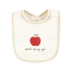 Touched By Nature Unisex Baby Organic Cotton Bibs, Fall Food, One Size -Baby GUEST df01ee57 cbc1 4ae2 b542 891e58fbbb6b