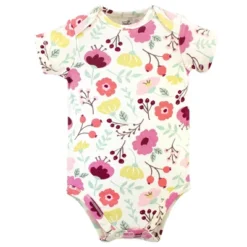 Touched By Nature Baby Girl Organic Cotton Bodysuits 5pk, Botanical -Baby GUEST e2863632 feb6 4b4a b920 e0400e079d9c