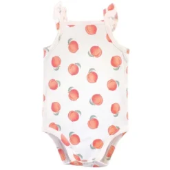 Touched By Nature Baby Girl Organic Cotton Bodysuits 5pk, Peach -Baby GUEST e8983d7e 9742 48aa 92e0 210fb09b8261