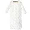 Touched By Nature Organic Cotton Gowns, Llama, Preemie/Newborn